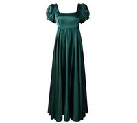 ReminisceBoutique Regency Dresses for Women Bridgerton Dress Jane Austen Ball Gown Empire Waist, Green, 18
