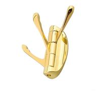 RemixAst Installation of The Foldable Swivel Towel Hook on Your Walls to Hang Towels and Other Items Easily (Gold)