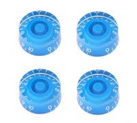 RemixAst LP Style Speed Control Knob Pack of 4 Essential Accessories for Every Musician's Toolkit (Blue)