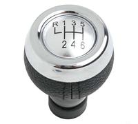 RemixAst Manual Gear Shift Knob 6 Speed for Mini for Cooper R55 R56 R57 R58 R59, Ergonomic Shifter Handle for Enhanced Driving Sensation and Longevity (Silver)