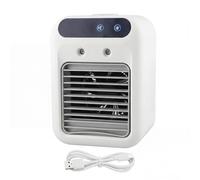 RemixAst Portable Air Conditioner, for MINI Air Conditioner USB Rechargeable for Personal Space Cooler With 1800mAh 2 Wind Speeds 2 Spray Modes Quiet Operation For Home Office Car Travel