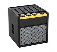RemixAst Portable Guitar Pick Holder Box Personalize Your Storage with Unique Designs for Musicians (B)