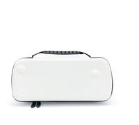 RemixAst Portable Hard Shell Case for Xbox X - EVA Travel Box with Hand Strap for Game Console Wireless Controller Headsets Cable Organizer White 31x14x7.5cm(White)