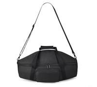 RemixAst Speaker Storage Bag, Protective Travel Case with Zipper Pocket Heavy Duty Polyester Shell Velvet Lining Carrying Handle for Boombox 3/2