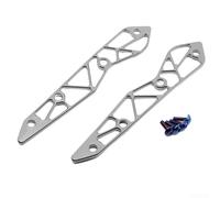 RemixAst Windscreen Bracket Kit for XMAX300 Scooter - CNC Aluminum Alloy Mounting Brackets - 6 Color Options for Red Blue Gold Silver Titanium Black - Stable Wind Deflector Guard(Titanium)