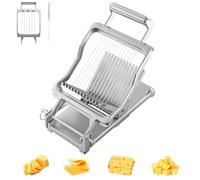 RemixOri Commercial Cheese Slicer with 1cm & 2cm Blades, 316 Stainless Steel, Multi-Purpose Food Cutter for Cheese, Butter, Tofu, Ideal for Home & Professional Kitchens
