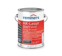 Remmers Aqua HK Stain 3in1 Grey Protect Anthracite Grey, 2,5 Litre, Woodstain, for Fences, carports, Summer Houses, Natural Grey Tones, 3in1 Wood Preservative