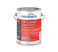 Remmers Aqua HK Stain 3in1 Grey Protect Silver Grey, 2,5 Litre, Woodstain, for Fences, carports, Summer Houses, Natural Grey Tones, 3in1 Wood Preservative