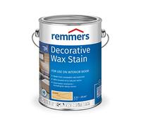 Remmers Decorative Wax Stain Clear, 2,5 litres, Water-Based Interior Wood Stain, with Natural Resin and Linseed Oil, Suitable for Furniture, Floors, Interior Doors and Stairs