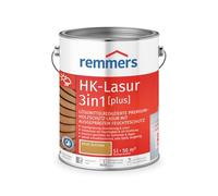 Remmers HK-Lasur 3in1 [plus] rustic oak, matte, 5 litres, wood stain, premium outdoor wood stain, 3-fold wood protection with impregnation + primer + stain