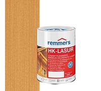 Remmers HK Stain light oak, 0,75 litre, decorative, solvent-based premium wood preservative stain for exterior use, 3-fold wood protection with impregnation + primer + stain