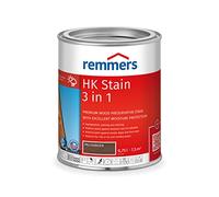 Remmers HK Stain palisander, 0,75 Litre, Decorative, Solvent-Based Premium Wood Preservative Stain for Exterior use, 3-fold Wood Protection with Impregnation + Primer + Stain