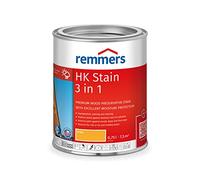Remmers HK Stain Pine, 0,75 Litre, Decorative, Solvent-Based Premium Wood Preservative Stain for Exterior use, 3-fold Wood Protection with Impregnation + Primer + Stain