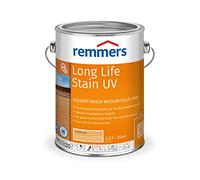 Remmers Long Life Stain UV Clear UV+, 2,5 litres, Solvent-Based Wood UV Protection for Exterior use, high UV Protection Also for Light Shades and colourless UV+, Block-Resistant, Weather-Resistant