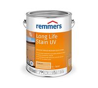 Remmers Long Life Stain UV Clear UV+, 5 litres, Solvent-Based Wood UV Protection for Exterior use, high UV Protection Also for Light Shades and colourless UV+, Block-Resistant, Weather-Resistant