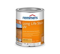 Remmers Long Life Stain UV Light Oak, 0,75 Litre, Solvent-Based Wood UV Protection for Exterior use, high UV Protection Also for Light Shades and colourless UV+, Block-Resistant, Weather-Resistant