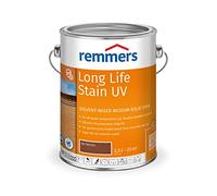 Remmers Long Life Stain UV nutwood, 2,5 litres, Solvent-Based Wood UV Protection for Exterior use, high UV Protection Also for Light Shades and colourless UV+, Block-Resistant, Weather-Resistant