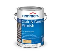 Remmers Stair & Parquet Varnish Clear Silk matt, 2,5 litres, Water-Based Wood and parquet Sealer for Interior use, Sealing Varnish for Painting, Abrasion-Resistant, Scratch-Resistant, for floorboards