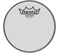 Remo 06" Ambassador Smooth White Head