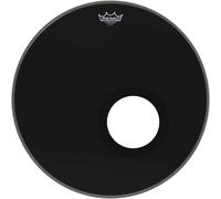 Remo 20" Powerstroke 3 Ebony Bass Drum Head with 5" Dynamo Hole