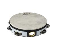 Remo 8 Single Row Pre-Tuned High Pitched Tambourine White