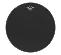 Remo Ambassador Ebony Snare Side No Collar Drumhead, 15"