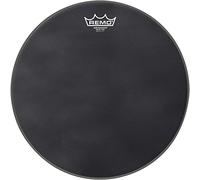 Remo Black Suede Series Snare Side Drumhead, matte black 13-inch