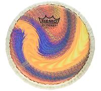 Remo Bongo Drumhead, Tucked, 7.15", SKYNDEEP®, "Serpentine Day" Graphic