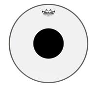 Remo CS0315-10 Clear Controlled Sound Drum Head - 15-Inch - Black Dot on Top