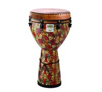 REMO Djembe, MONDO(TM), Key-Tuned, 12" x 24", SKYNDEEP® FIBERSKYN®, Contour Tuning Brackets, Multi-Mask Finish
