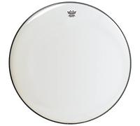 Remo BR-1216-00 16-Inch Ambassador Bass Drum Head, Smooth White
