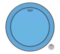 Remo Powerstroke 3 Colortone Blue Bass Schlagzeugfell Drum Head, 22" P3-1322-CT-BU