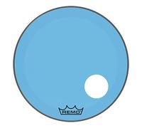 Remo Powerstroke 3 Colortone Blue Bass Schlagzeugfell Drum Head, 24" Ported P3-1324-CT-BUOH