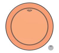 Remo Drumhead Colortone Powerstroke 3 Clear Orange - 16″ - P3-1316-CT-OG
