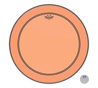 Remo drum head Colortone Powerstroke 3 clear 22" P3-1322-CT-OG orange