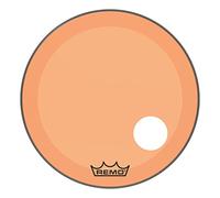 Remo Drumhead Colortone Powerstroke 3 Clear Orange - Pre-cut 5" Port - 26″ - P3-1326-CT-OGOH
