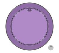 Remo Drumhead Colortone Powerstroke 3 Clear Purple - 24″ - P3-1324-CT-PU