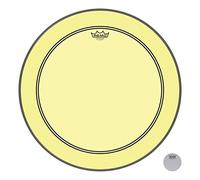 REMO Drum Head P3 Powerstroke 3 Colortone 22" Clear - Yellow