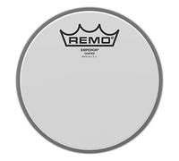 REMO Drum Head Emperor Coated White Roughened 6"