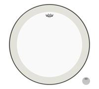 Remo drumhead Powerstroke 4 Clear Bass Drum - With impact patch - 26″ - P4-1326-C2
