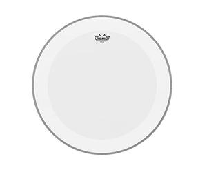 Remo drumhead Powerstroke 4 White Coated - with 3-mil damper ring - 15″ - P4-0115-BP