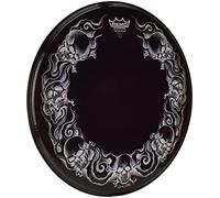Remo Drumhead Tattoo Skyn Powerstroke 3 Bassdrum 22" Tattoo Skulls black PA-1322-TT-T03