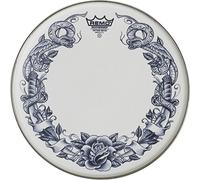 Remo Drumhead Tattoo Skyn Suede 13" Tattoo Serpentrose TT-0813-AX-T02