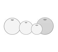 Remo Emperor Clear Tom Pack - 10 12 14" Heads + Free 14 Ambassador