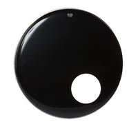 Remo Encore Ambassador Ebony Bass Drum with Soundhole 20 Inches EN-102