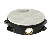 Remo Fiberskyn Tambourine - Quadura Black, 6"