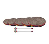 Remo Kids Hand Drums Set 6 8 10 12 and 14