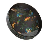 Remo Ocean Drum 16 x 2.5 Fabric Fish Finish
