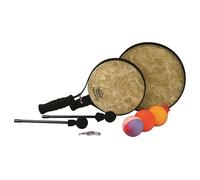 Remo PD081000SD099 8IN AND 10IN SKYNDEEP FIBERSKYN HEAD/1 KEY-2 MALLETS-3 BALL PK PADDLE DRUM SET