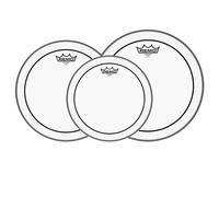 Remo Pinstripe Clear Tom Pack - 10 12 14 Heads
